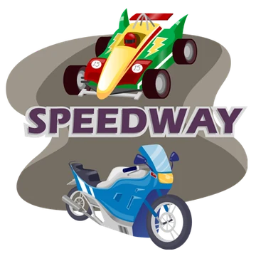 Speedway property artwork
